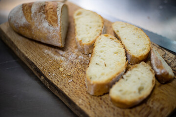 slices of homemade wholewheat loaf