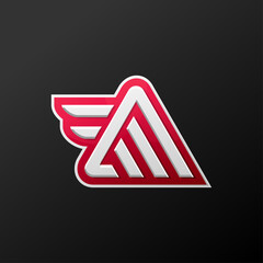 wing a line bird fly