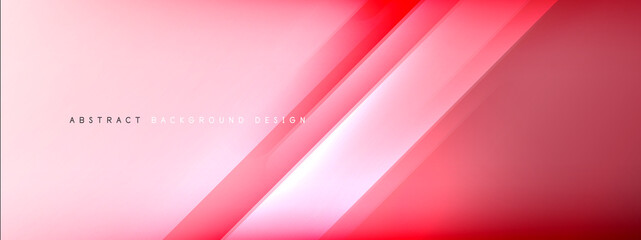 Motion concept neon shiny lines on liquid color gradients abstract backgrounds. Dynamic shadows and lights templates for text