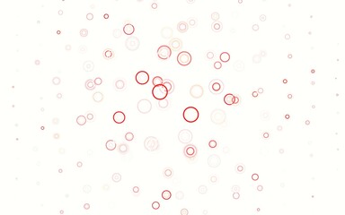 Light Red, Yellow vector layout with circle shapes.