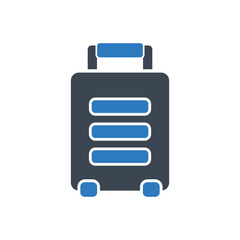 Travel bag icon ( vector illustration )