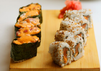 Japanese food. Sushi.