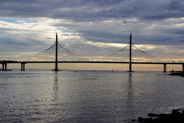 bridge over the river