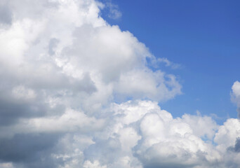Fototapeta na wymiar The Blue Sky and Clouds