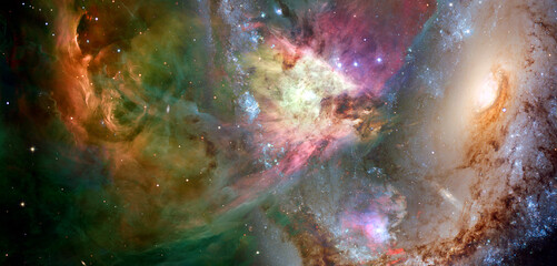 Nebula an interstellar cloud of star dust. Elements of this image furnished by NASA