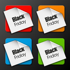 Black Friday Sale Banner illustration