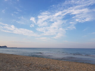 beach and sea