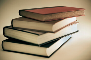 pile of books