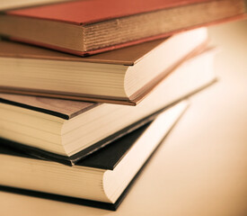 pile of books