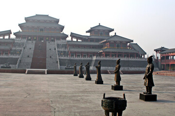 Qin Shi Huang's palace in China