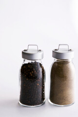 bottles of black pepper