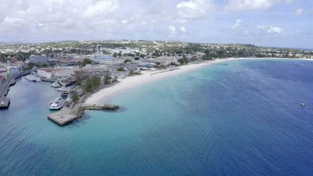 Bridgetown City - Barbados By Drone