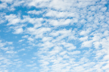 BLUE SKY WITH CLOUDS