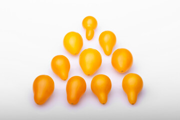 yellow decorative tomatoes