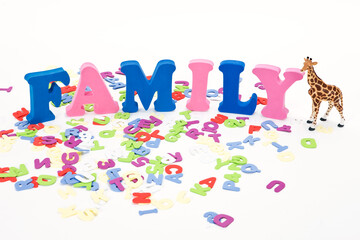 alphabet, animal shape and 