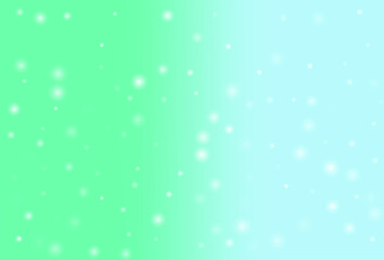 Falling silver snow flake vector