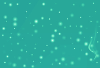 Falling silver snow flake vector