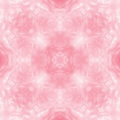Symmetrical pink watercolor background with texture