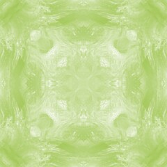 Symmetrical green watercolor background with texture