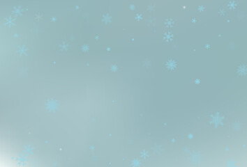 Naklejka na ściany i meble Winter wonderland background. Greeting backdrop