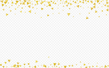Golden Sparkle Modern Transparent Background. 