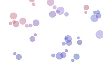 Light Blue, Red vector backdrop with dots.