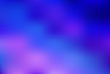 Light Pink, Blue vector blurred bright pattern.