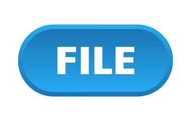 file button. rounded sign on white background