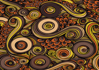 Fototapeta premium Abstract surrealistic colorful background.Vector