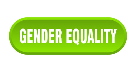 gender equality button. rounded sign on white background