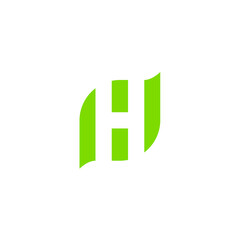 The leaf H logo is just a hint of the logo concept: a unique S with clean, clear, bold and elegant lines