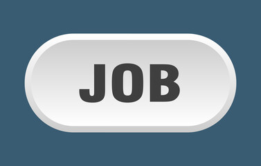 job button. rounded sign on white background