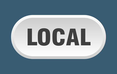 local button. rounded sign on white background