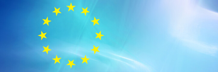 eu europa symbol flagge freiraum © bittedankeschön