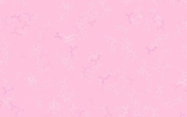 Light Red, Yellow vector backdrop with artificial intelligence data.