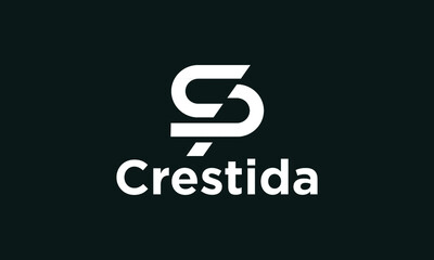 SP letter logo design and vector logo template