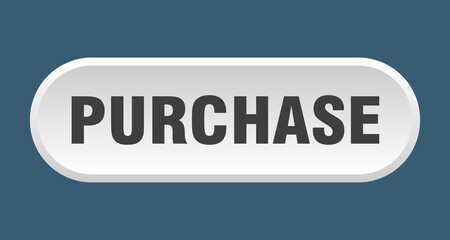 purchase button. rounded sign on white background