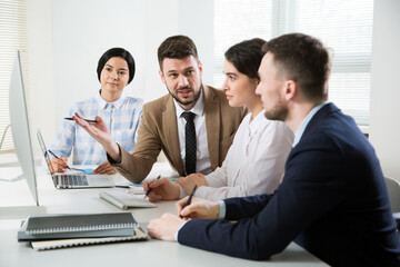 Business people working together in the office