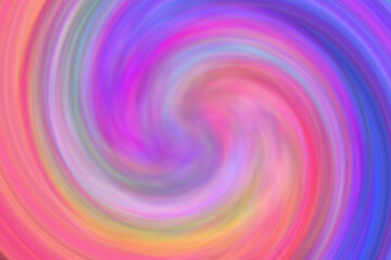 Obraz premium Funnel abstract pattern. Swirl, spiral, multi-colored pattern as a background.