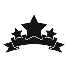 Obraz premium Experience reputation icon. Simple illustration of experience reputation vector icon for web design isolated on white background