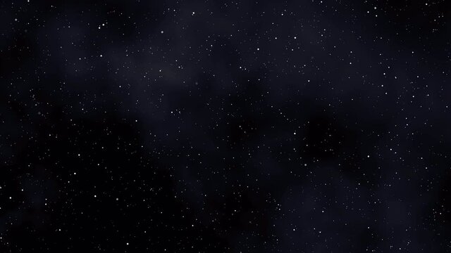 VFX Starry night background, dark blue nature galaxy view star lines & cloudy time lapse. Space with fully stars & clouds visual effect background.