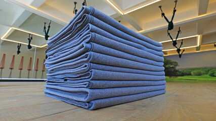 Yoga equipment blanket in the gym, China
