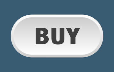 buy button. rounded sign on white background