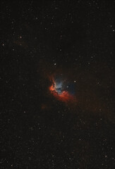 Nebulosa Mago NGC 7380, nella costellazione di Cefeo.