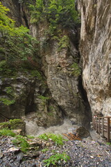Landscape in Liechtensteinklamm in Salzburg Province,Austria,Europe
