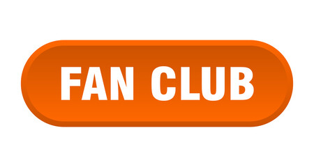 fan club button. rounded sign on white background