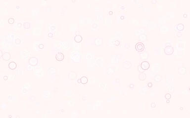 Light Purple vector template with circles.