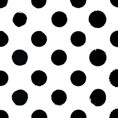 Vector Seamless Pattern . Texture with Grunge Elements .