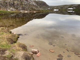 river and rocks