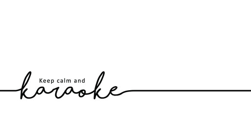 Karaoke slogan Song, play sleep repeat Vector party quotes for banner, card Dance club or dancing singer people with microphone Musical notes Great mood, birthday, holidays concept love ideas Toilet